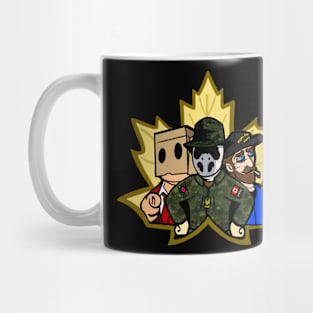 Three Amemegos Mug